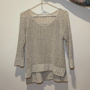 Club Monaco Mesh Sweater / Cover-Up, Women's Size Small